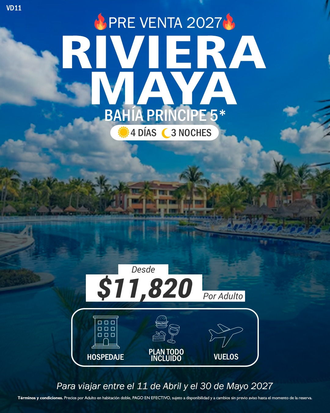 BAHIA PRINCIPE HOTEL  4d. 3n.